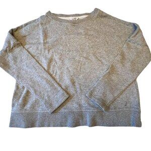 Nautica Shimmer Drop Shoulder Sweatshirt Top Medium